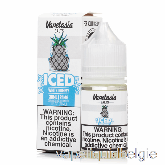 Vape België Ijswitte Gummy - Vapetasia-zouten - 30ml 24mg